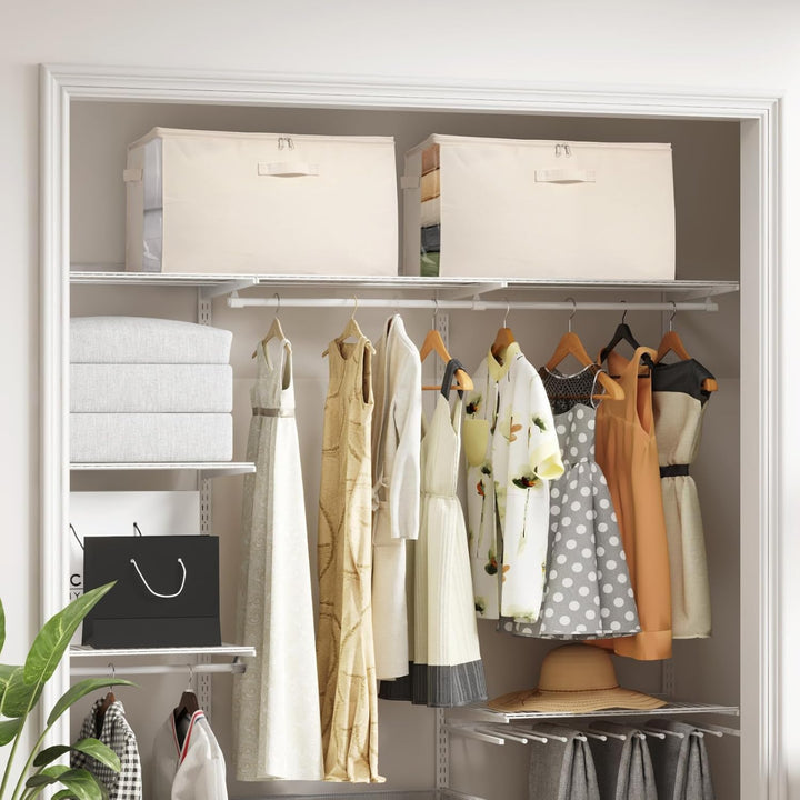 Lifewit 60L Bettdecken Aufbewahrungstasche mit Griffen, Aufbewahrungsbox mit Deckel, Kleideraufbewah