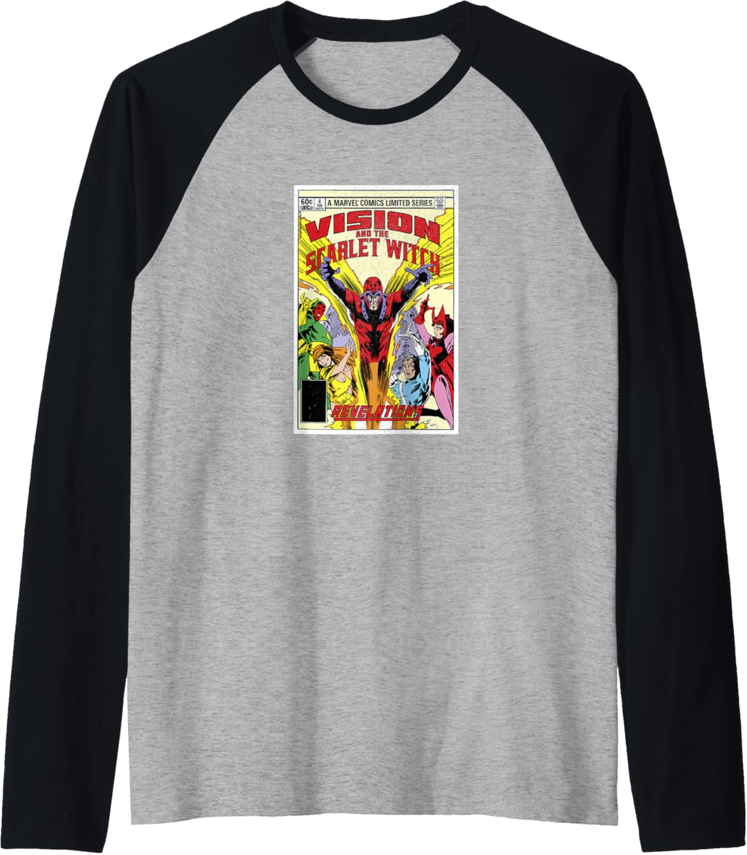 Marvel Vision & The Scarlet Witch Revelations Comic Raglan