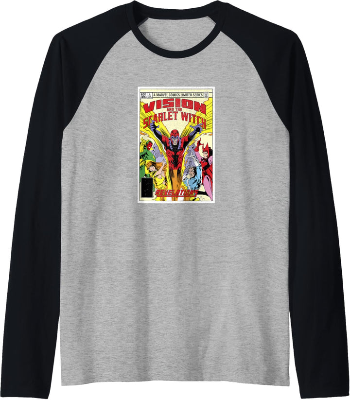 Marvel Vision & The Scarlet Witch Revelations Comic Raglan
