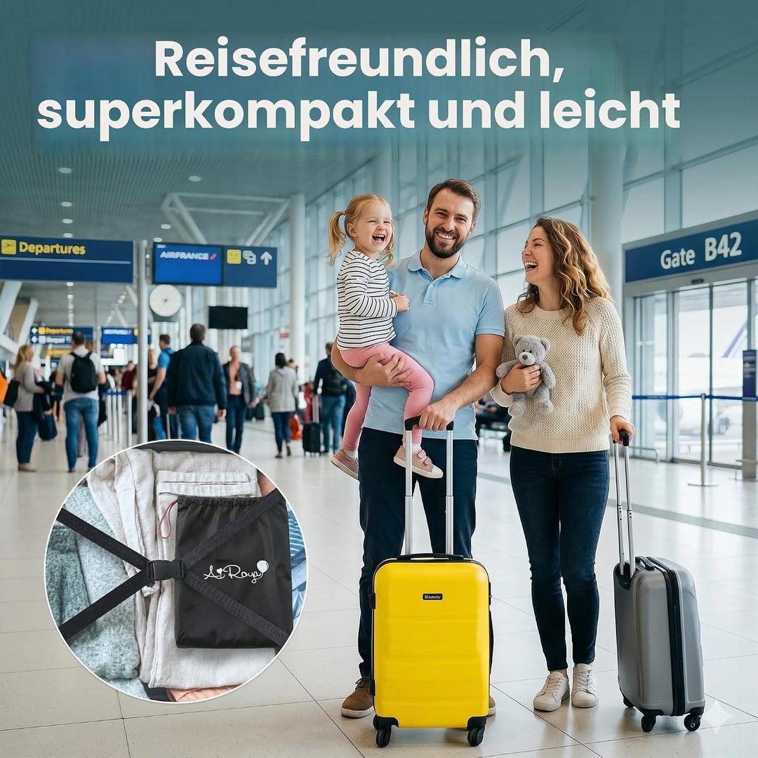 Aufblasbares Bettschutzgitter 130 cm – Tragbares Kleinkind-Bett-Stossfänger für Reisen &amp; Zuhause – B