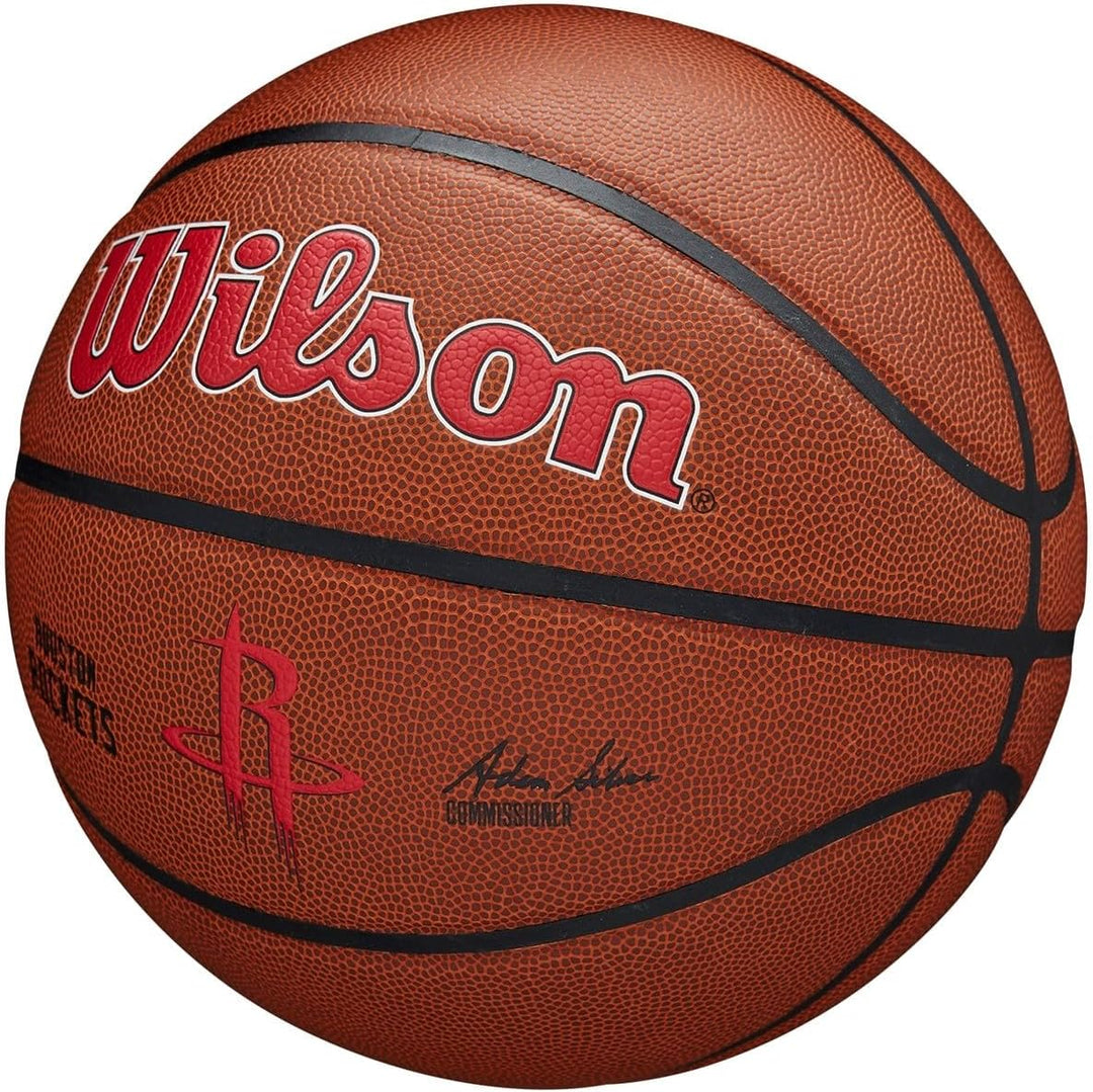 Wilson Unisex-Adult NBA Team Composite Basketball 7 Houston Rockets, 7 Houston Rockets