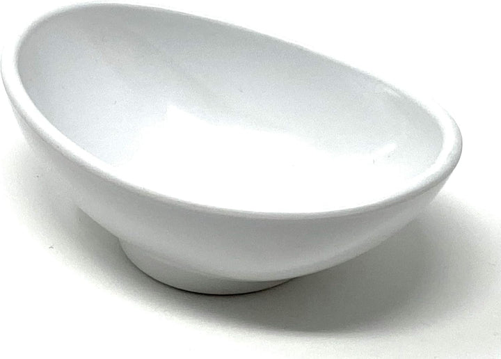 4x Dipschalen Melamin Set Weiss 758 Snackschale Servierschale Klein Mini Saucenschälchen Soja Weiss
