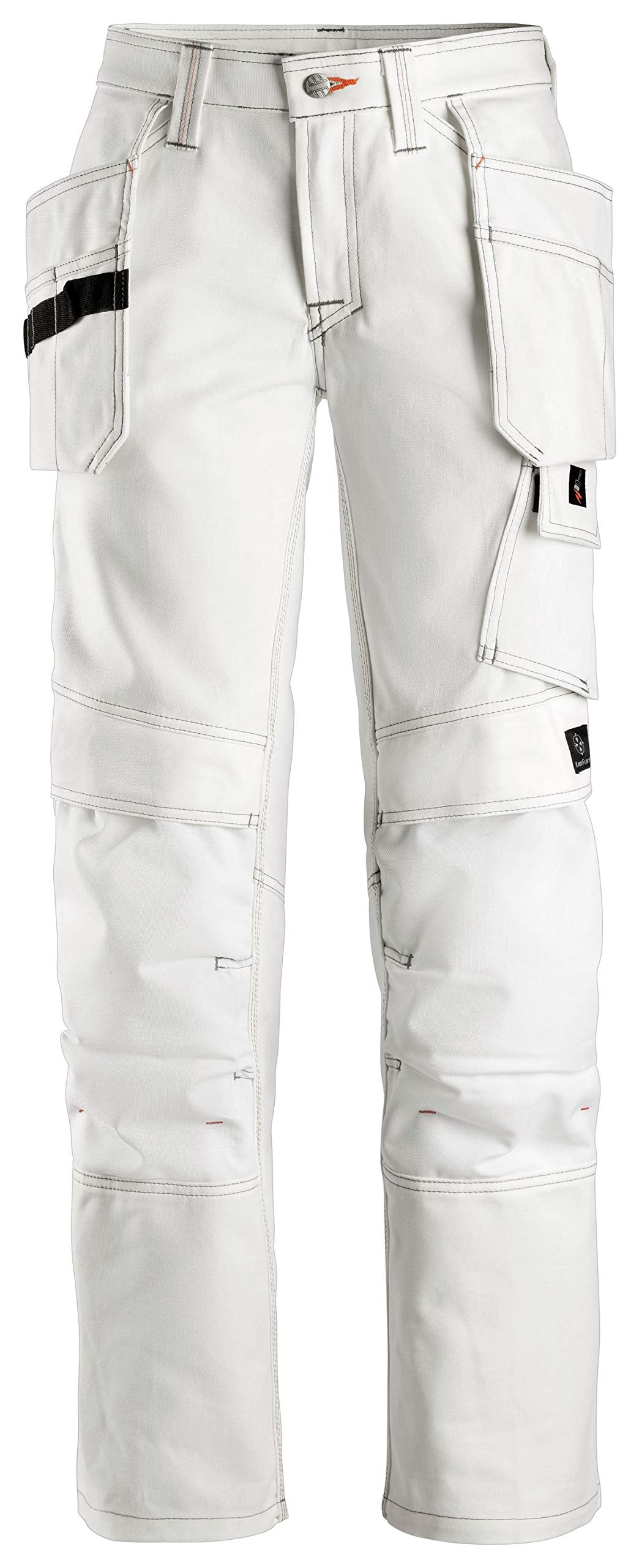 Snickers Damen Malerhose mit Holstertaschen, 1 Stück, 46, weiss, 37750909046, 46