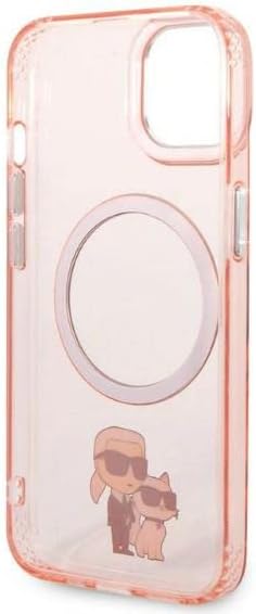 KARL LAGERFELD KLHMP14MHNKCIP Hülle für iPhone 14 Plus 6,7" hardcase Rosa Iconic