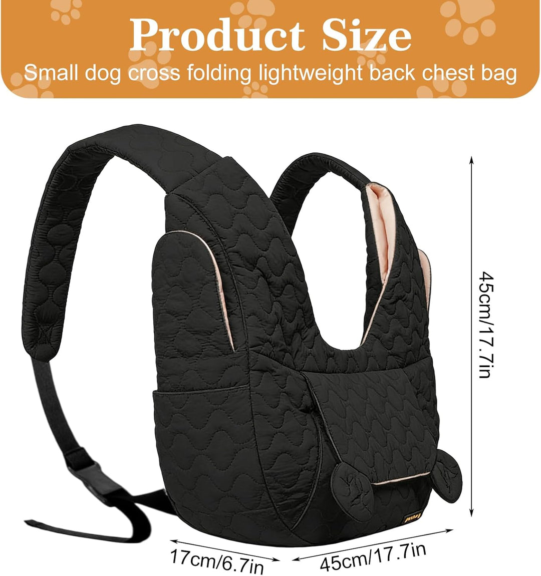 Hundetragetasche Bis 10 Kg, Hundetasche Für Kleine Hunde, Hunderucksack, Freihändige Hundetasche, Fr