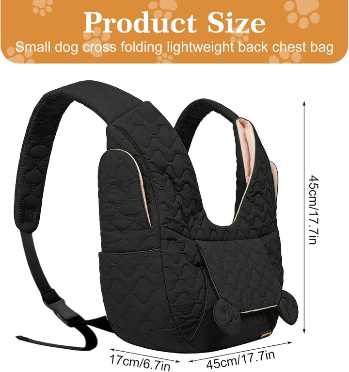 Hundetragetasche Bis 10 Kg, Hundetasche Für Kleine Hunde, Hunderucksack, Freihändige Hundetasche, Fr