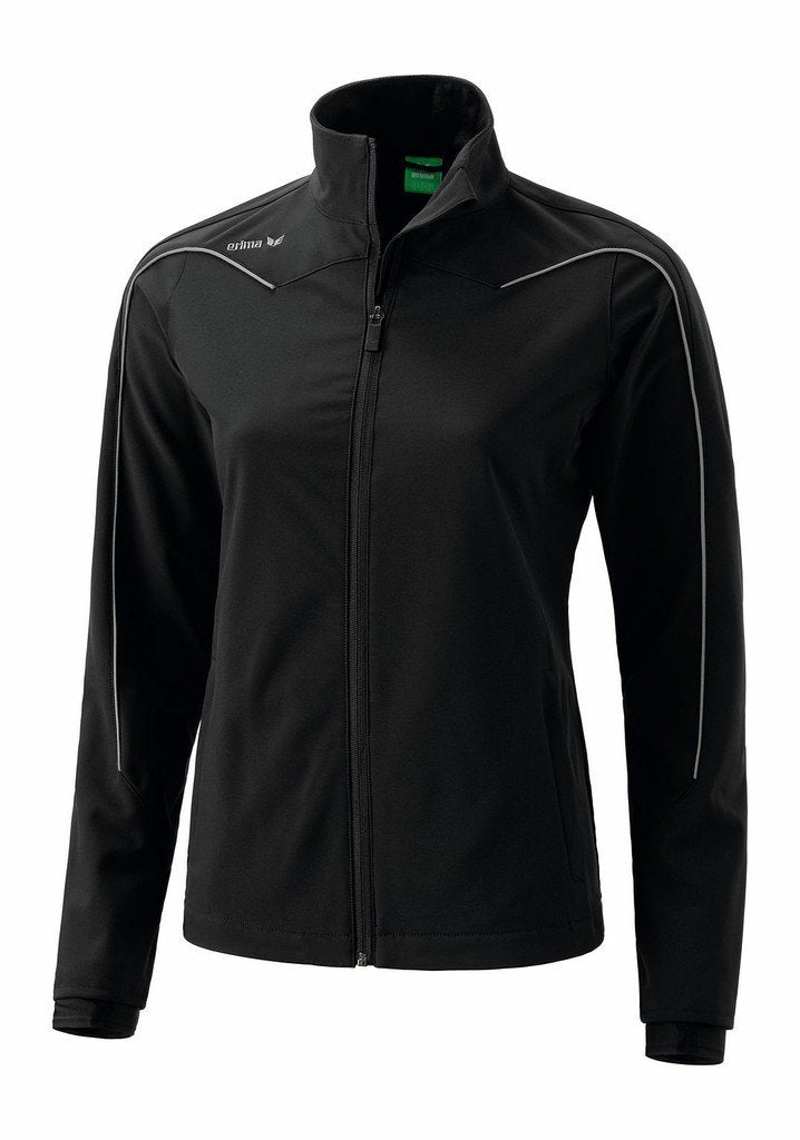 Erima Damen Jacke Shooter Softshell, schwarz/granite 40 schwarz/granite, 40 schwarz/granite