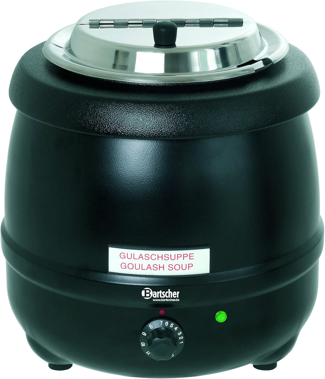 Bartscher Suppentopf Economic 9L schwarz 85167970 Art. 100061