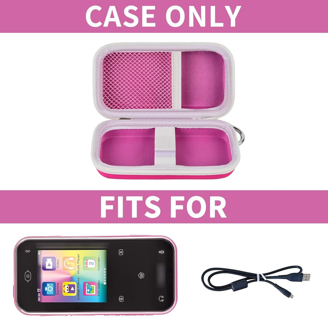 Tasche für VTech KidiZoom Snap Touch Pink - Children's Touchscreen Smartphone Format, Halterung für