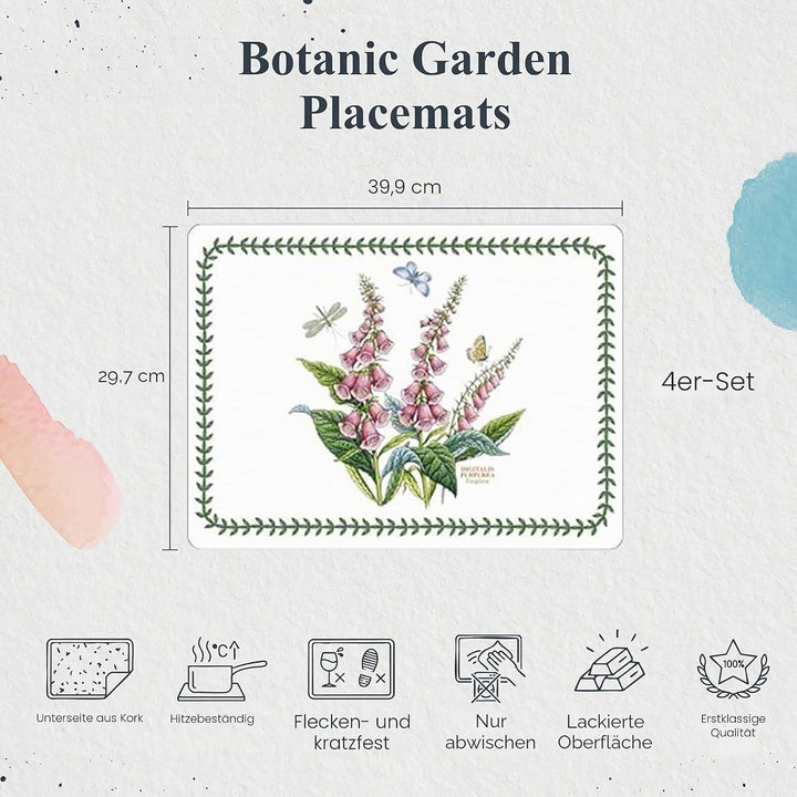 Pimpernel Botanischer Garten Tischunterlage 4 Stück (m)