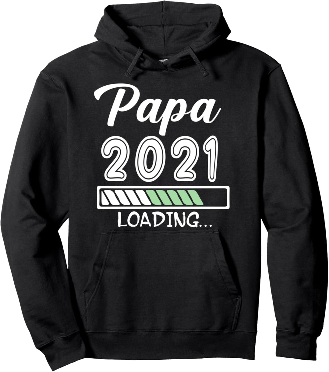 Papa 2021 werdender Vater erster Vatertag Dad der Welt Pullover Hoodie