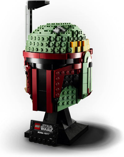 LEGO 75277 Star Wars Boba Fett Helm, Schaustück, Bauset zum Sammeln für Erwachsene, Geschenksidee fü