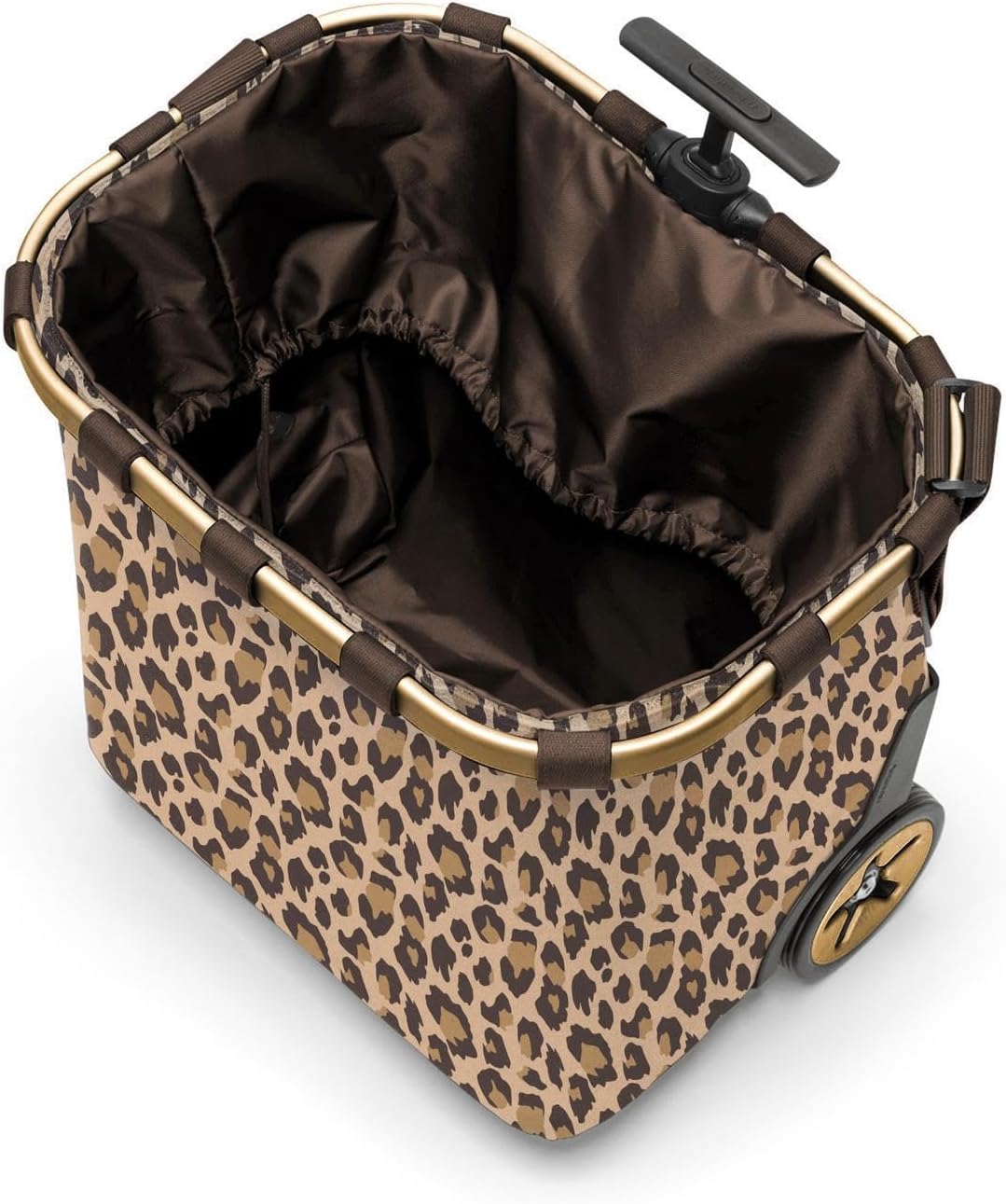 reisenthel carrycruiser Tragbarer Einkaufstrolley mit stabilem Aluminiumrahmen, Schultergurt und her