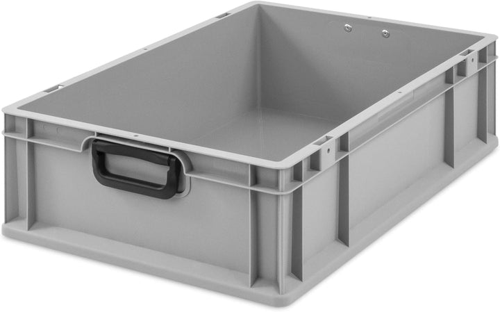 aidB Transportbox NextGen Portable Duo Eurobox mit handlichen Koffergriffen 600x400x170 mm, Transpor