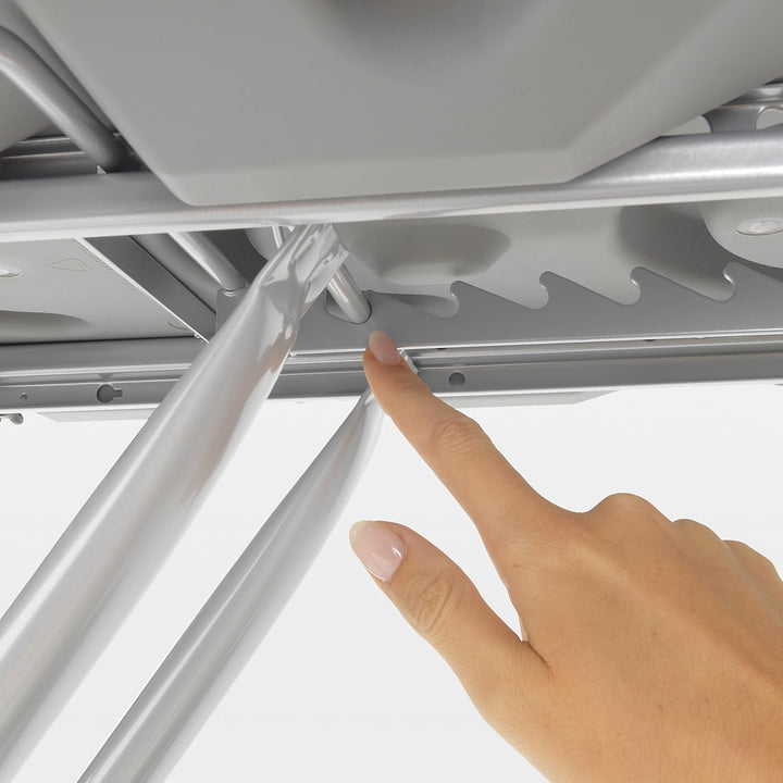 Brabantia - Bügelbrett C PerfectFlow - für Dampferzeuger - XL-Dampfbügeltisch Innovativem, dreilagig