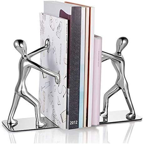 Meichoon Buchhalter Schreibtisch-Organizer Zinklegierung Edelstahl Humanoide Büro-Kunst-Dekoration R