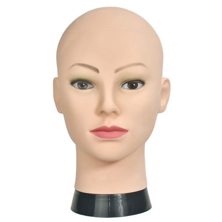 RUISIMEI Mannequin-Kopf, weiblich, ohne Haare, professioneller Übungskopf für Perückenherstellung un