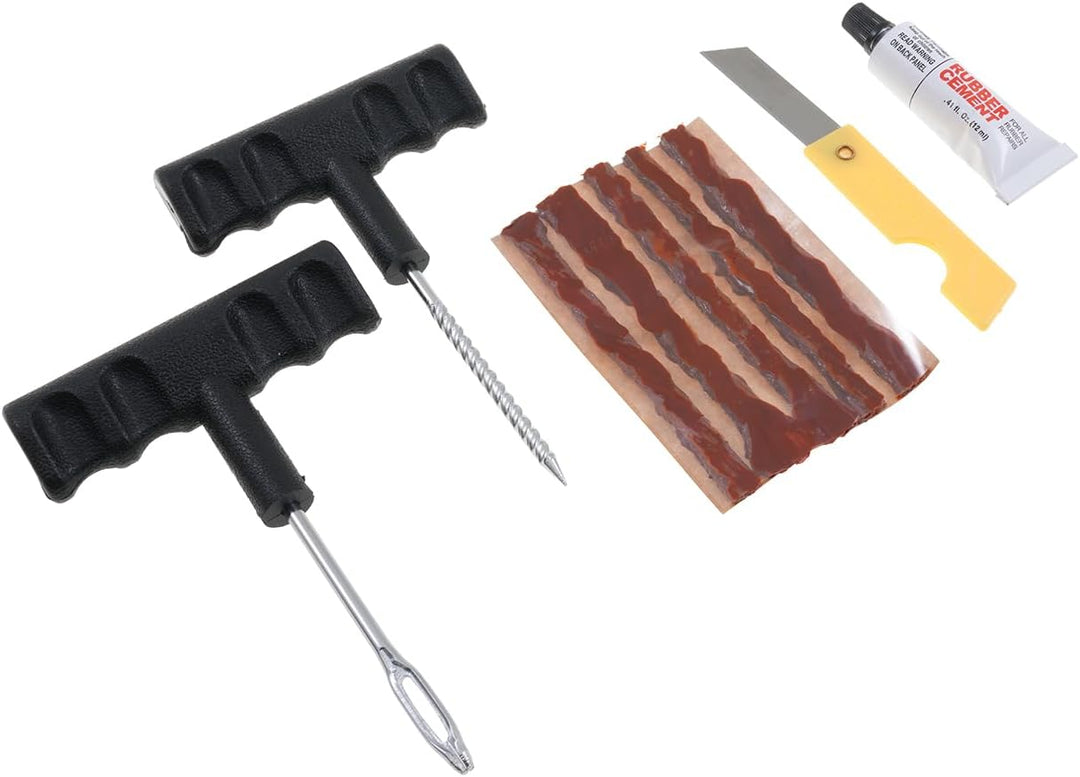 GIVI S450 Reifenreparaturset – Pannenset für schlauchlose Reifen mit CO2 Kartuschen, Flickzeug & Wer