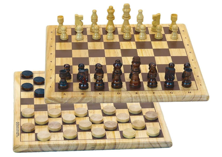 Jeujura Dames et d'Echecs: Wende-Spielbaum Spielbaum für Gesellschaftsspiel Mindestalter: 3 Jahre, 6