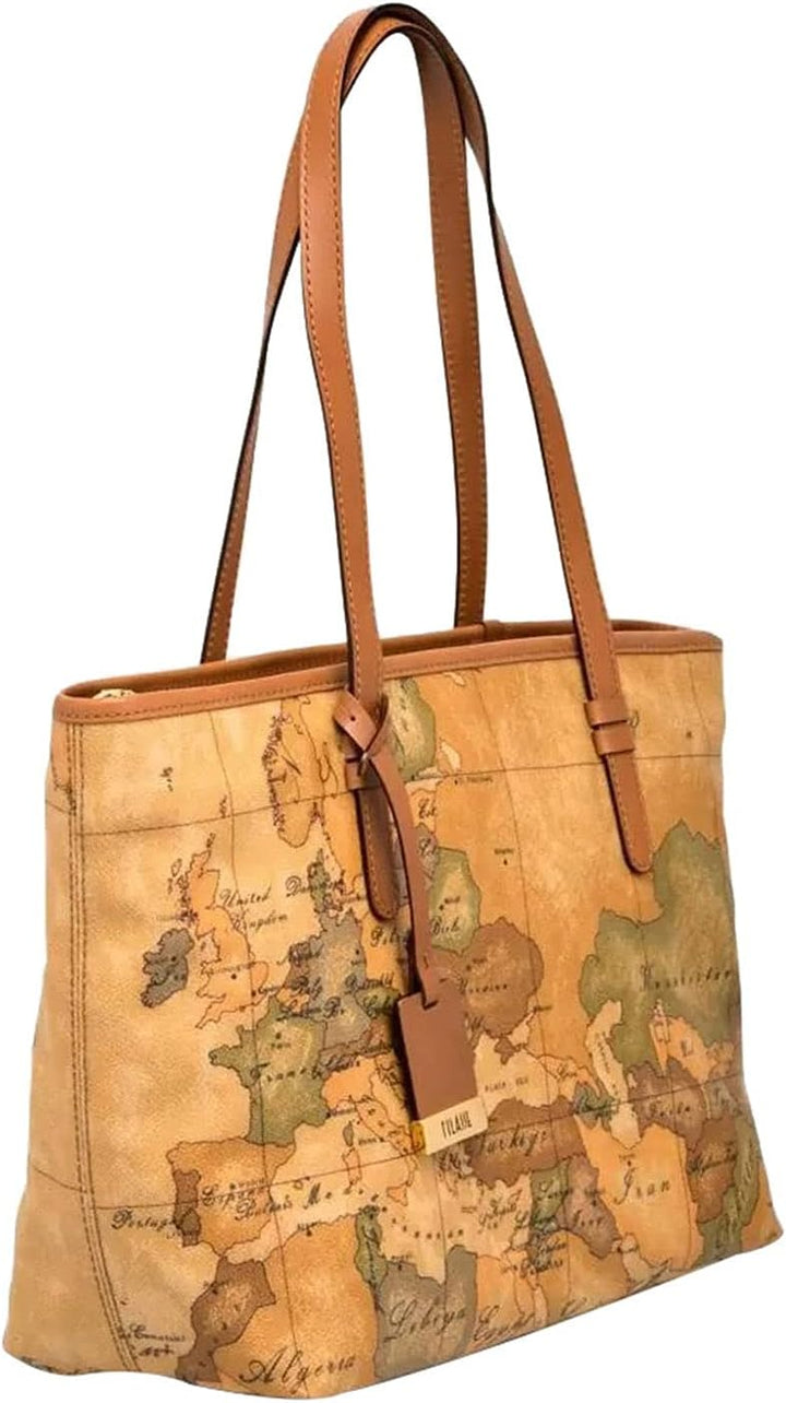 Alviero Martini 1a classe Damen D0066000 Kuriertasche, Beige (Naturale), Einheitsgrösse 29 centimete