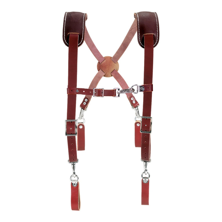 Occidental Leather 5009 Leder Arbeit Hosenträger Grössenverstellbar Dunkelbraun