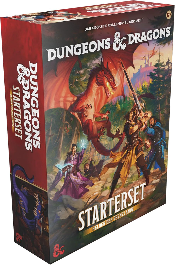 Dungeons & Dragons Starter Set: Helden der Grenzlande | D&D Fantasy-Abenteuerspiel für 3–5 Spieler (