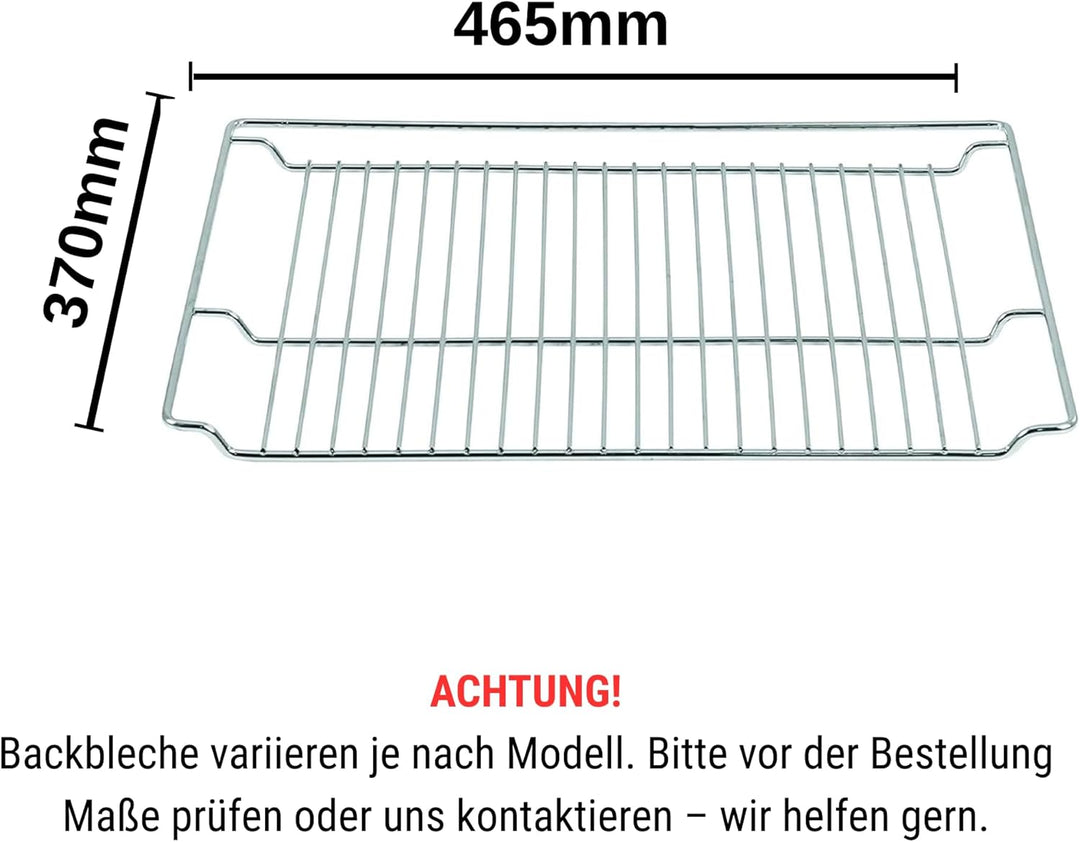ICQN Universal-Backofenrost, Backofengitter geeignet für Bosch Siemens, Backgitter Grillrost für Bac