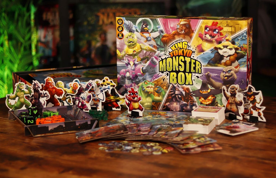 Iello IEL51877 King of Tokyo: Monster Box (englisch) King of Tokyo Monster Box Base Game 1. König vo