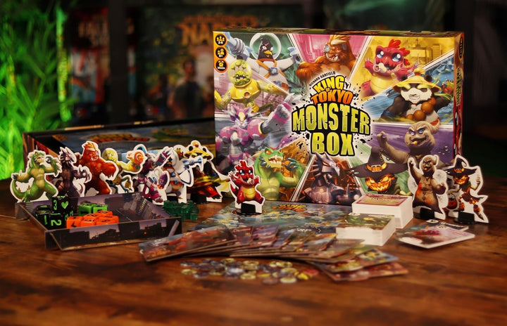 Iello IEL51877 King of Tokyo: Monster Box (englisch) King of Tokyo Monster Box Base Game 1. König vo