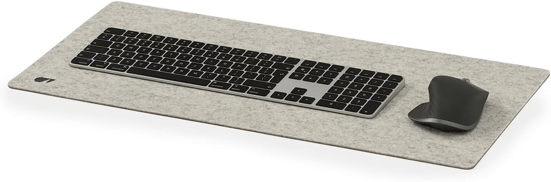 OAKYWOOD - Filz Schreibtischunterlage Grau M Grey - Medium, Grey - Medium
