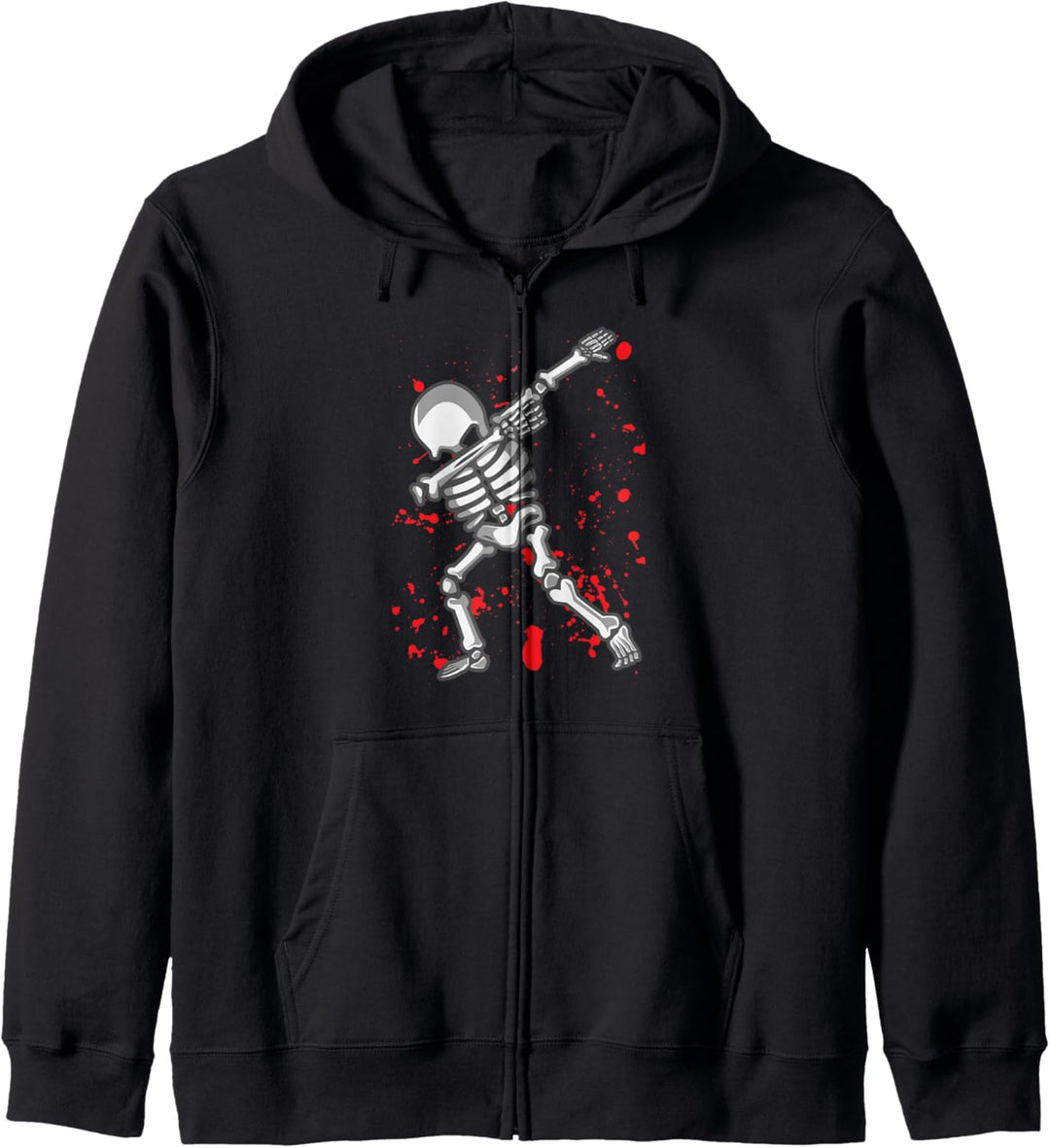 Tänzerisches Skelett Lustiges Halloween Kapuzenjacke