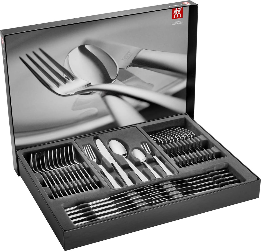 ZWILLING Lord Besteck-Set, 60-teilig, Für 12 Personen, 18/10 Edelstahl, Poliert