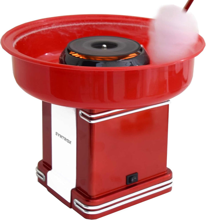 Syntrox Germany Zuckerwattermaker Zuckerwattemaschine Zuckerwatteautomat ZWM-500W Oregon