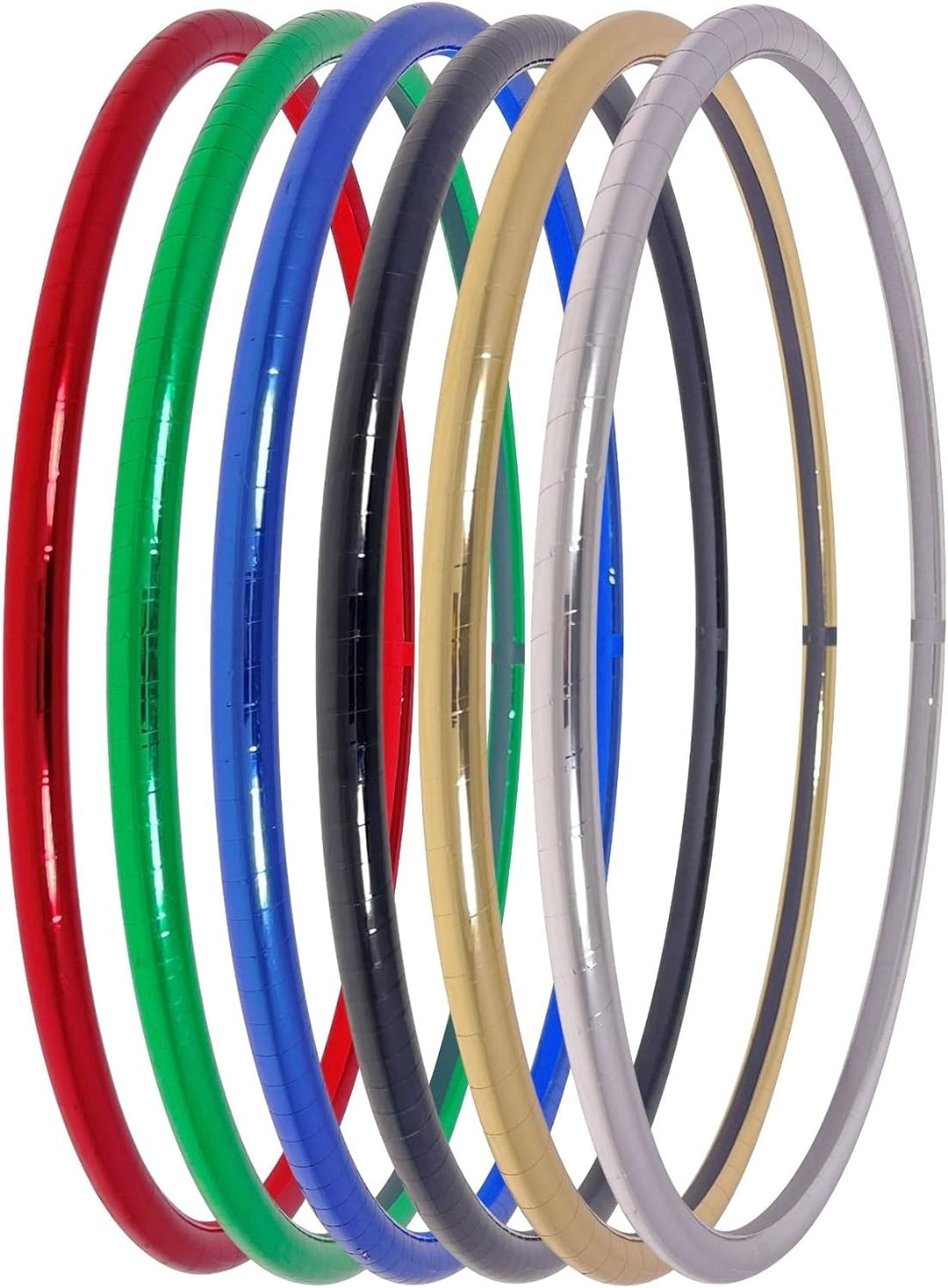 Metallic Hula Hoop Reifen, Ø80/90/100cm Gold Ø100cm, Gold Ø100cm