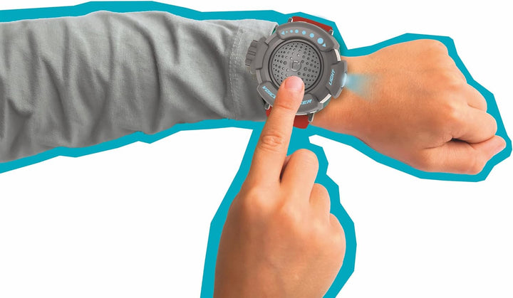 Galileo Spy Inkognito Spionage-Uhr - Hightech-Uhr mit Taschenlampe & Stimmenverzerrer für Spione, Ag