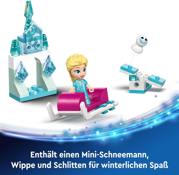 LEGO │ Disney Princess Adventskalender 2024, Bauspielzeug mit 5 Mikro-Spielfiguren, Adventsbauset fü