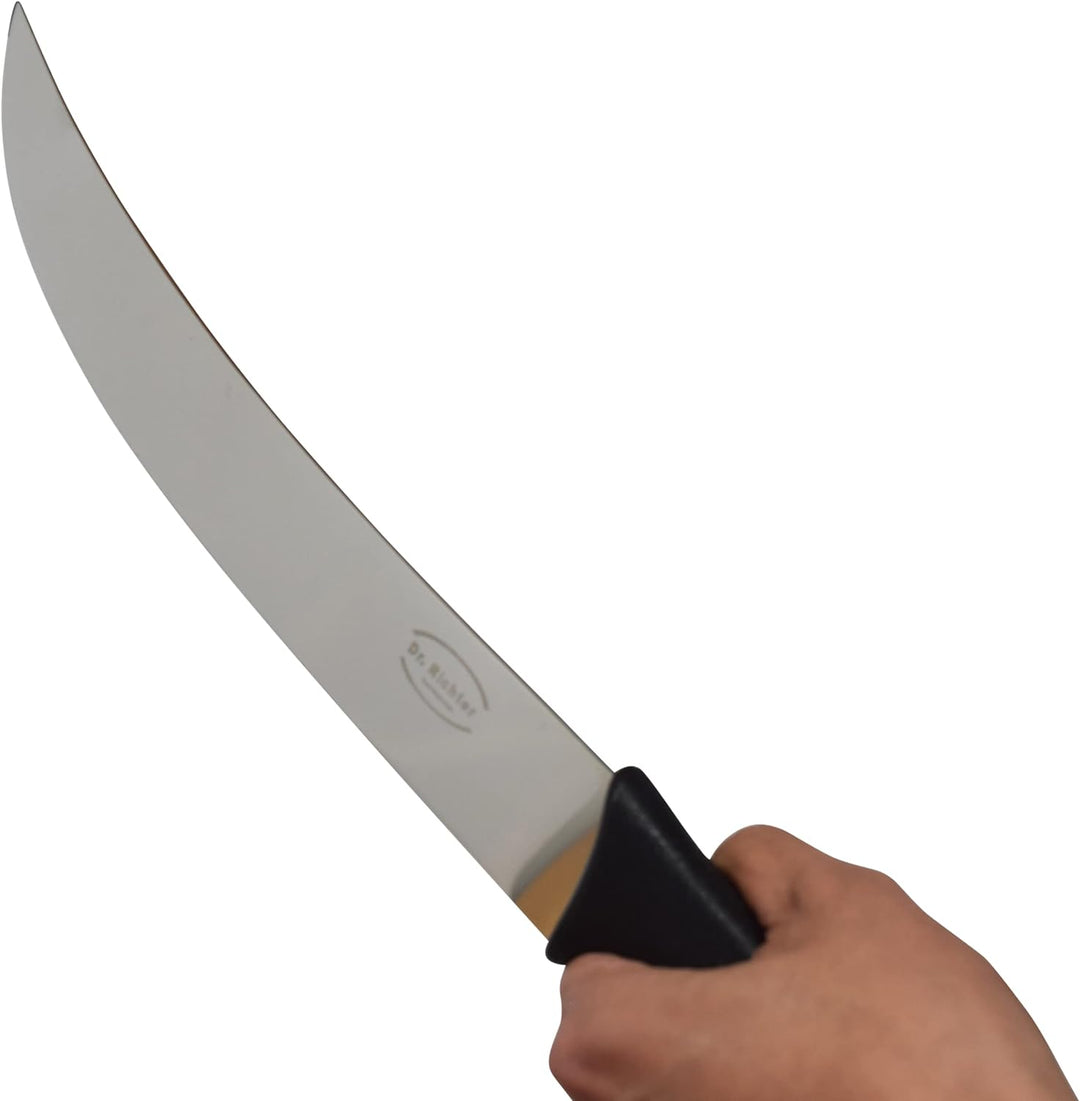 Dr. Richter XXL Metzgermesser – „American Butcher XXL“ Fleischermesser mit 31 cm Klinge Blockmesser