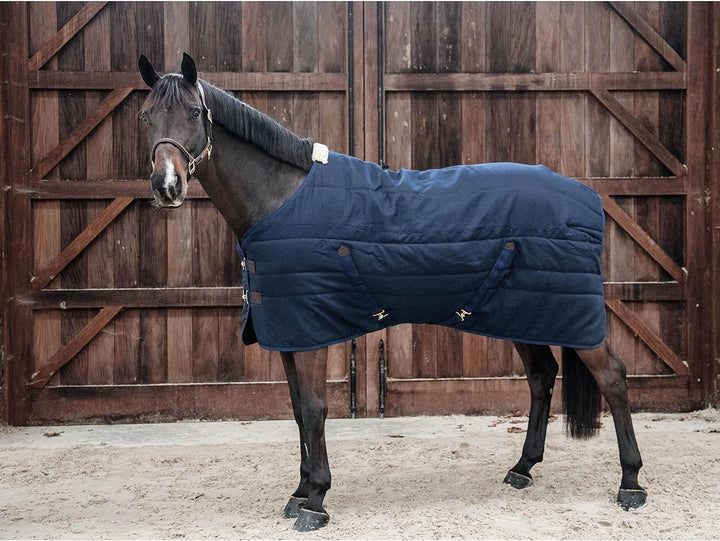 Kentucky Horsewear Stable Rug Classic Stalldecke 200g, Grösse:155, Farbe:Navy