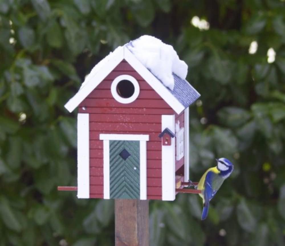 Wildlife Garden - Schwedenkate - Red Cottage Plus - Vogelhaus, Vogelfutterhaus - WG101