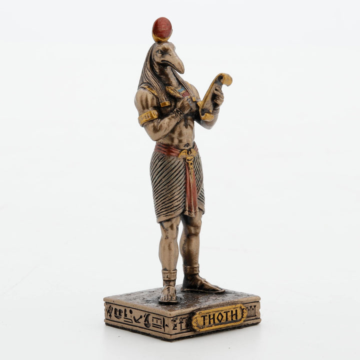 Veronese Design Thoth Gott der Weisheit Thoth Bronze, Thoth Bronze