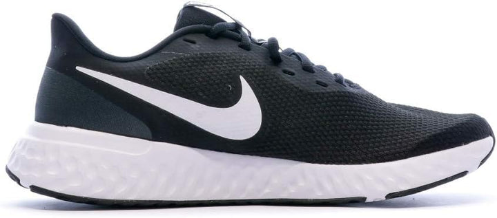 Nike Herren Revolution 5 Sneaker 44 EU Schwarz Black White Anthracite, 44 EU Schwarz Black White Ant