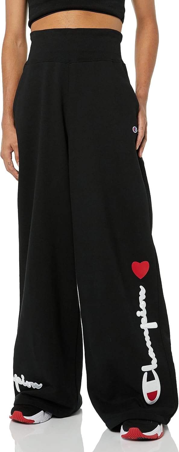 Champion Unisex Trainingshose Reverse Weave Puddle Pant S Ebony-510519, S Ebony-510519