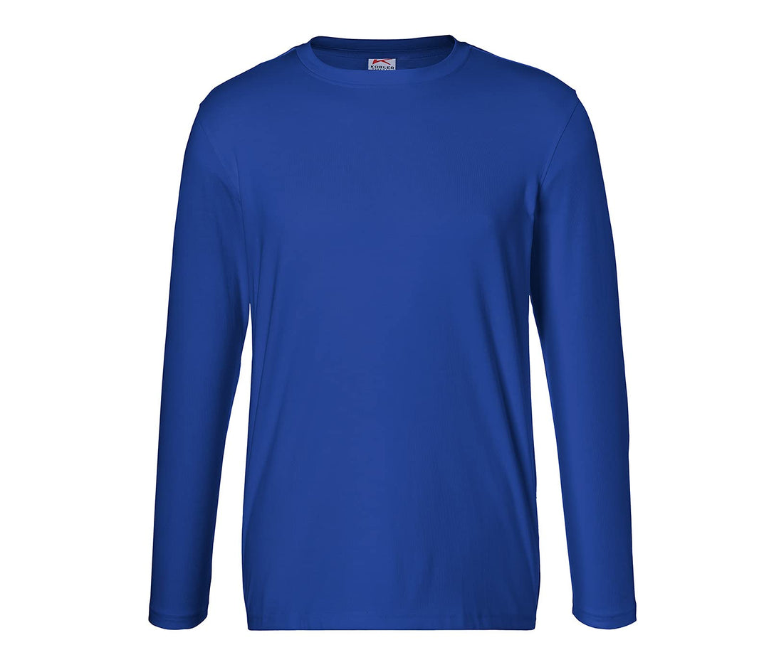 KÜBLER Workwear Herren Tshirt Golf Shirt S Kbl.blau, S Kbl.blau