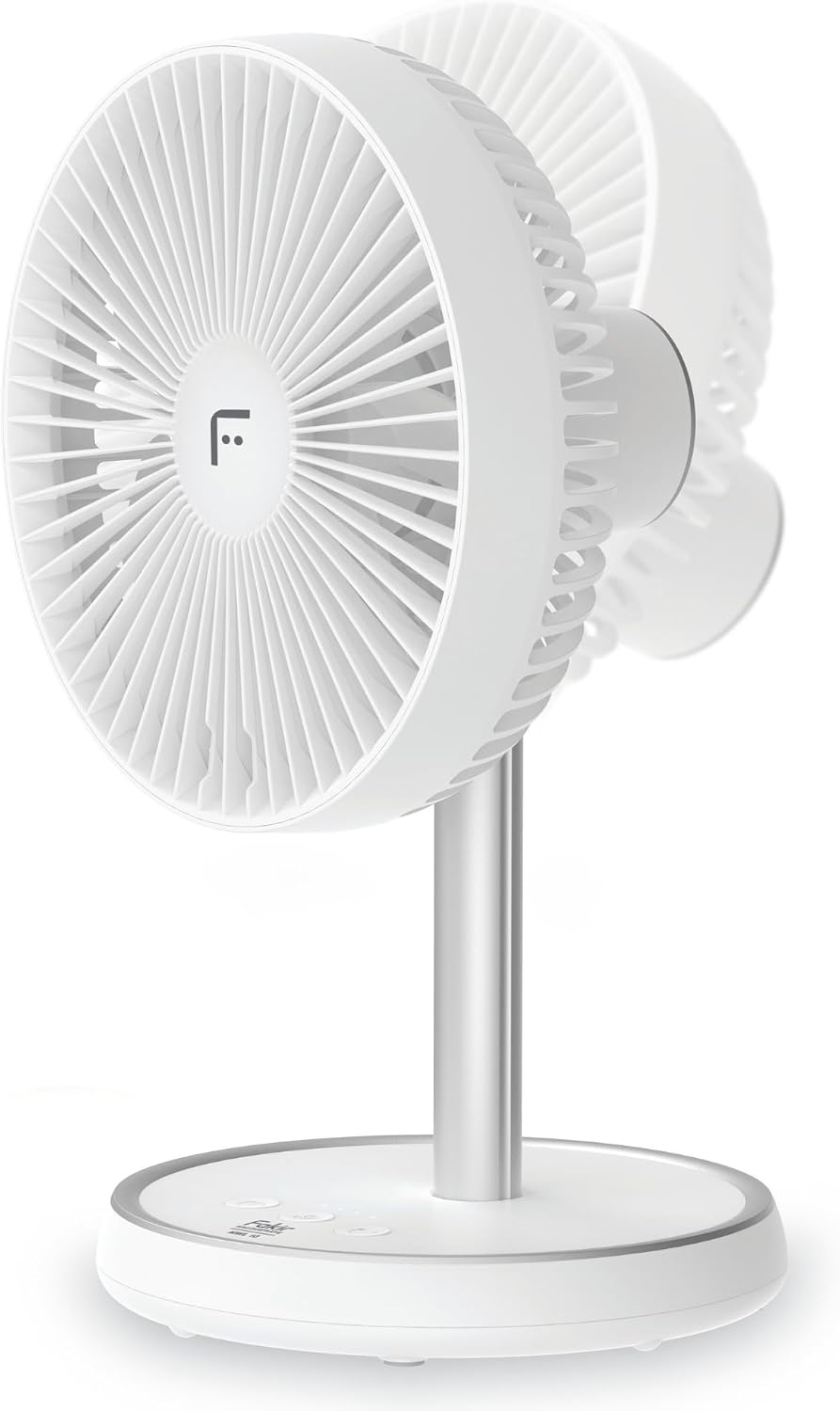 Fakir MWL10 Handventilator &amp; Tischventilator - Mini Ventilator mit Teleskopständer 34-75cm, 4 Stufe