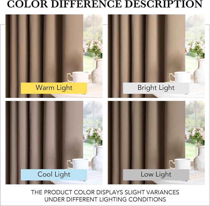 PONY DANCE Raumtrenner Vorhang für Schiene Gardinen für Grosse Fenster 1er Set H 220 x B 300 cm Blic