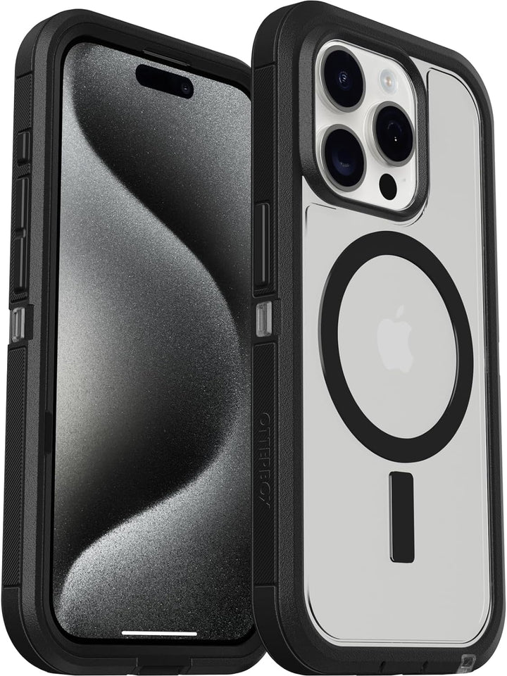 OtterBox Defender XT Hülle für iPhone 15 Pro mit MagSafe, stossfest, ultra-robust, schützende Hülle,