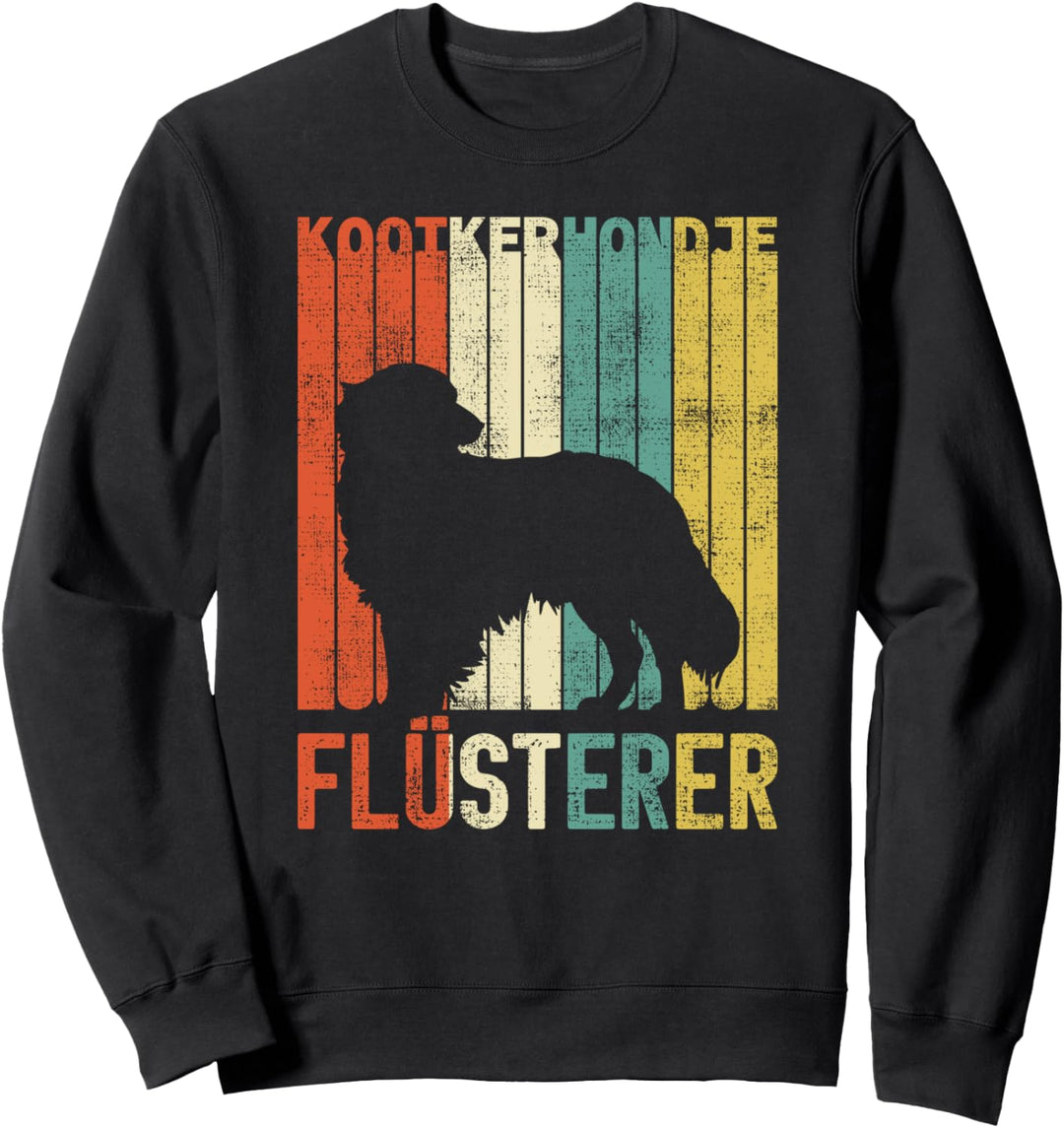 Retro Kooikerhondje Flüsterer Vintage Hunde Geschenke Sweatshirt