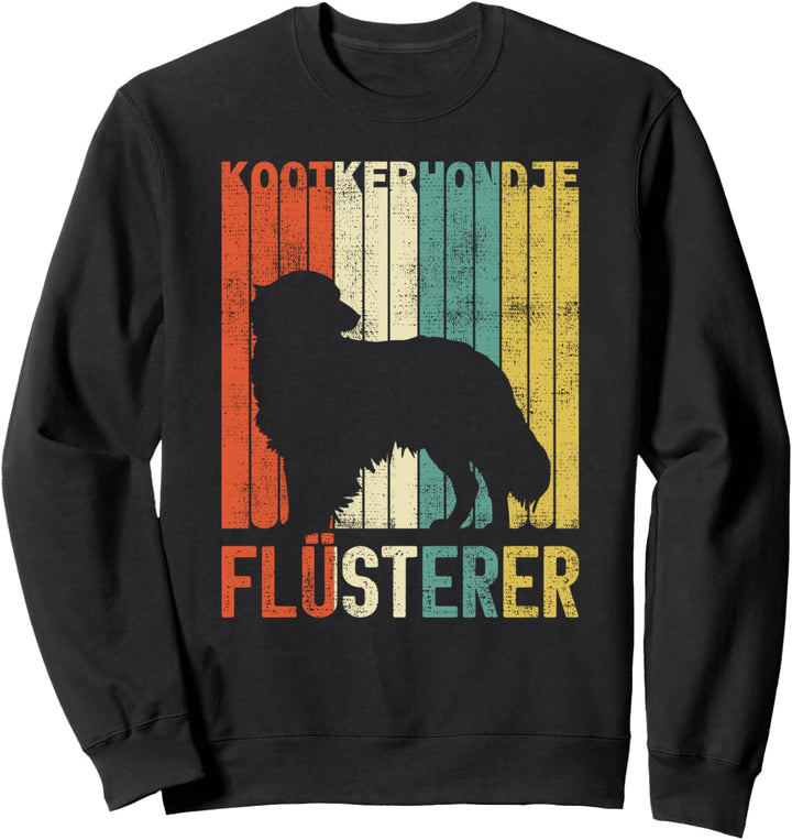 Retro Kooikerhondje Flüsterer Vintage Hunde Geschenke Sweatshirt