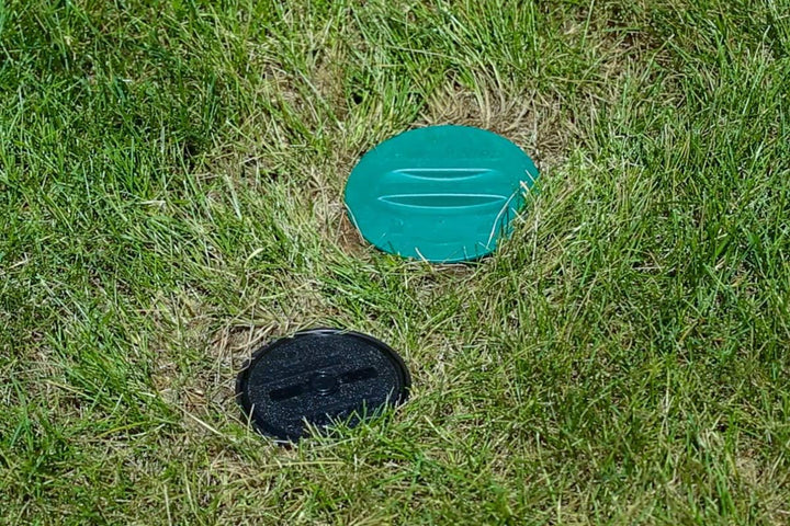 Rain Bird LG3HE In-Ground Schlagsprenger mit Click-N-Go Schlauchanschluss Impulsregner mit Click-N-G
