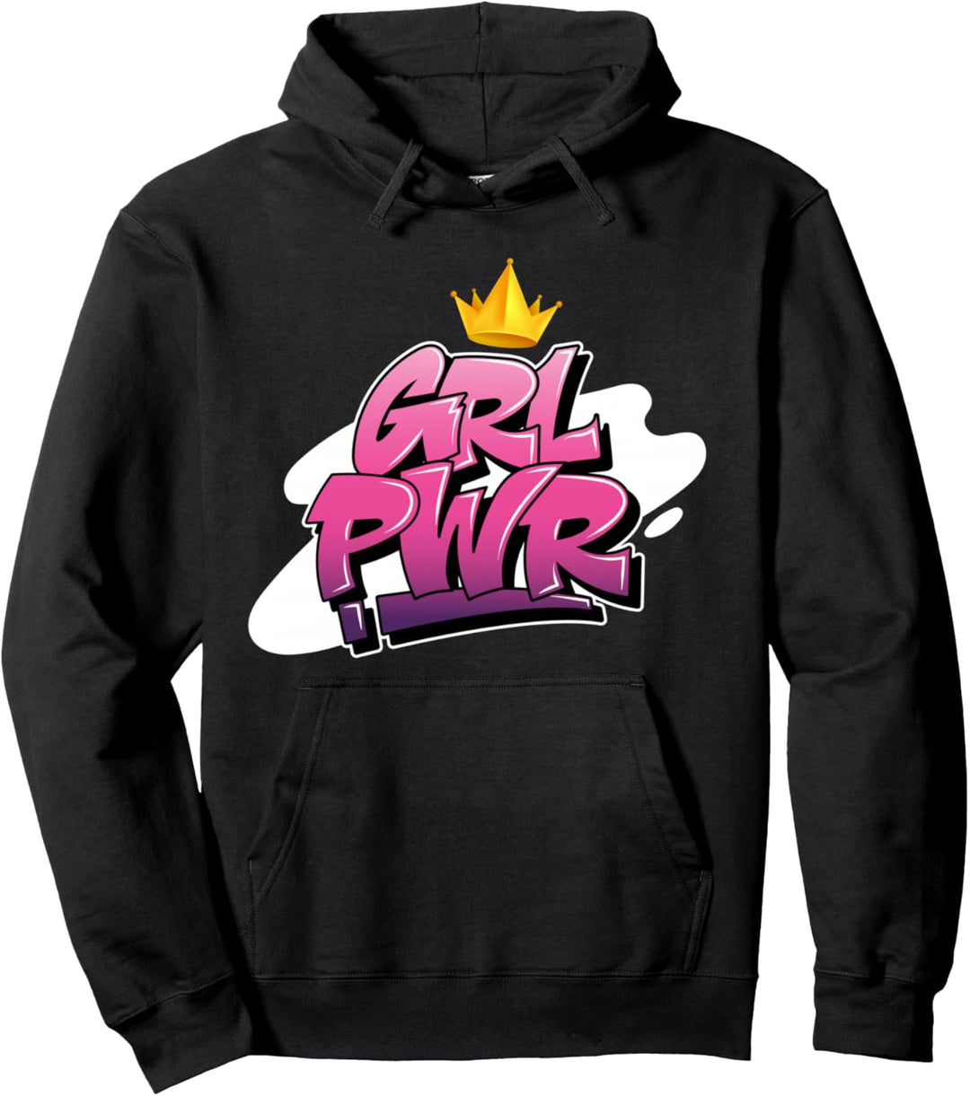Cool Women's Girls Motivational Quotes Girl Power Graphic Pullover Hoodie